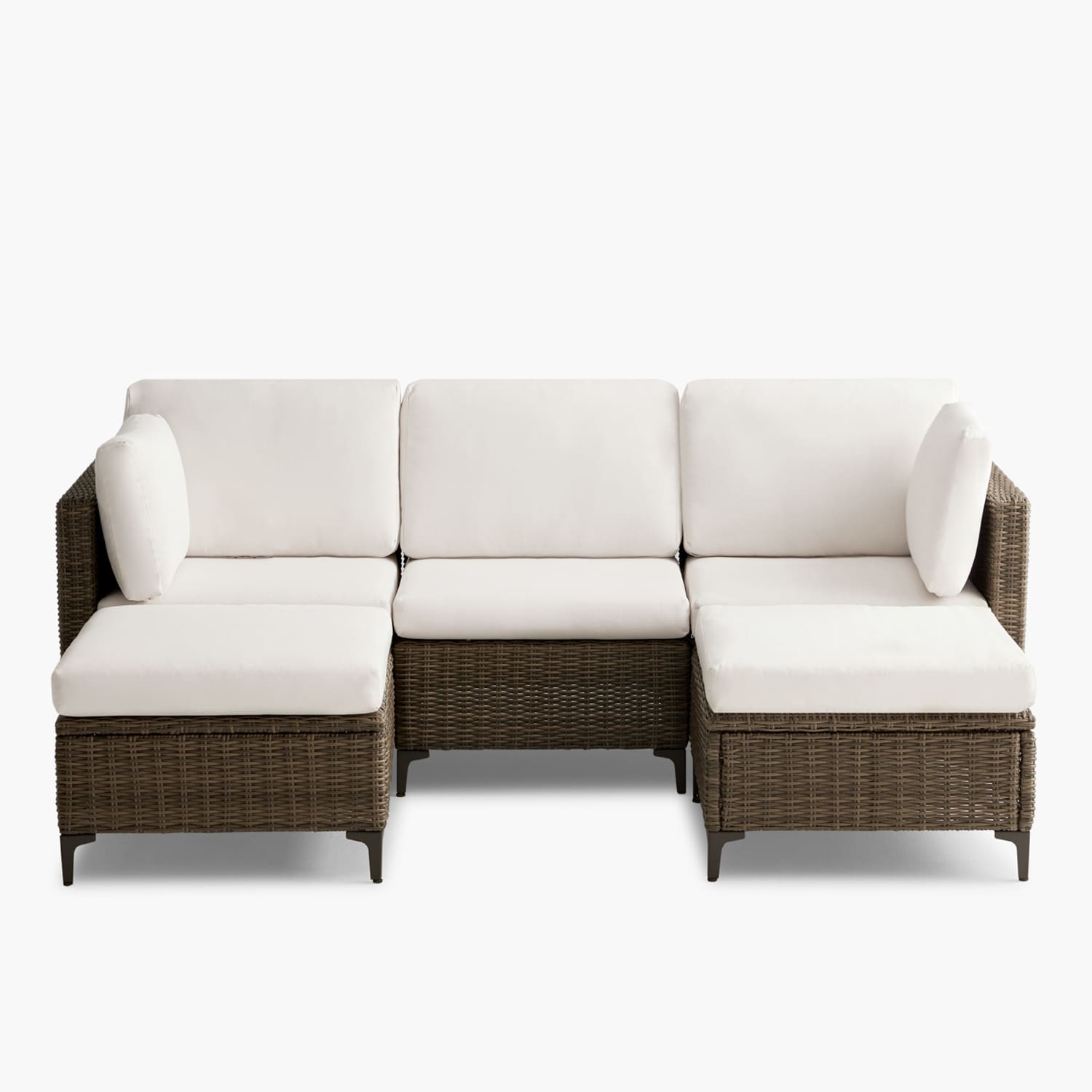 Wicker sofas best sale for sale