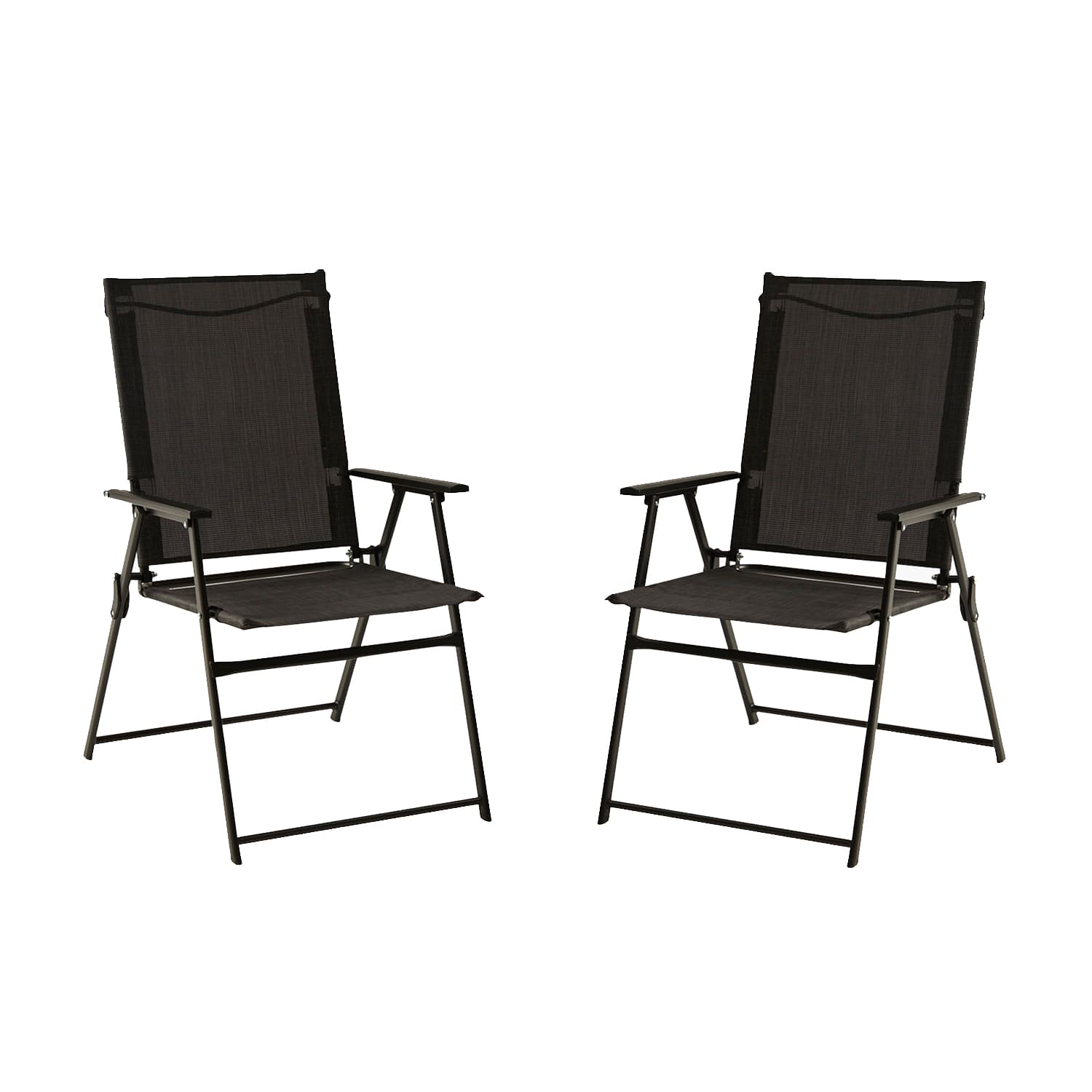 VICLLAX Folding Patio Chairs with Arms Foldable Patio Dining